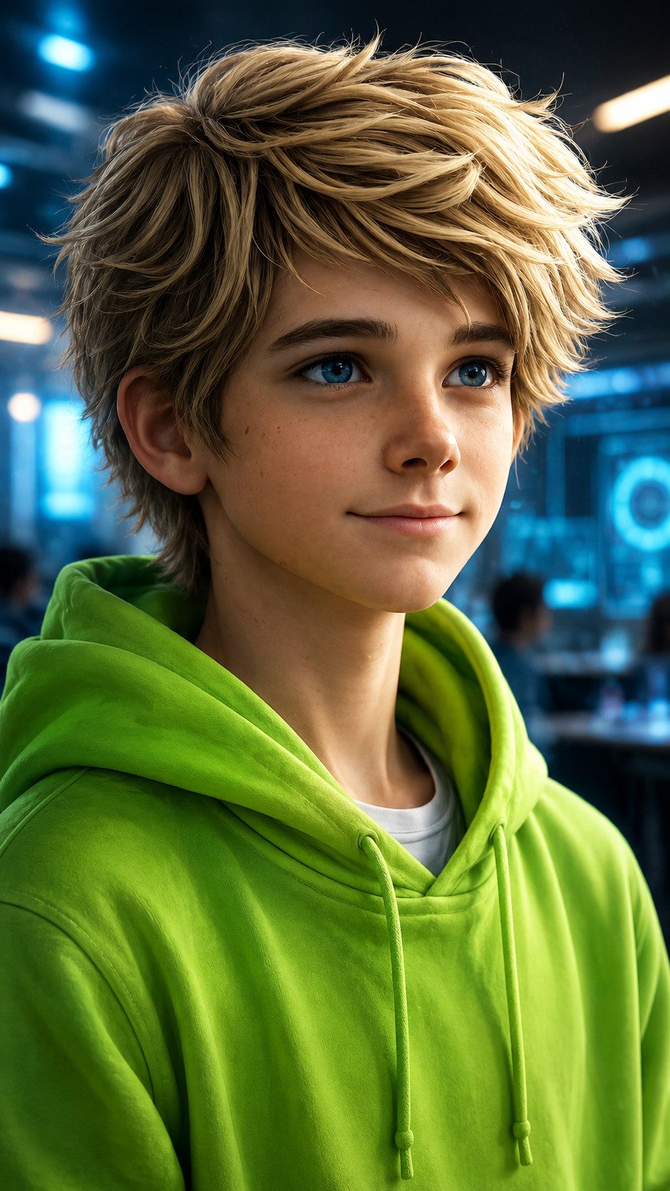 Eryk, Protagonist aus ERYK UND ICARUS IM NETZ DER GEDANKENREALITÄT