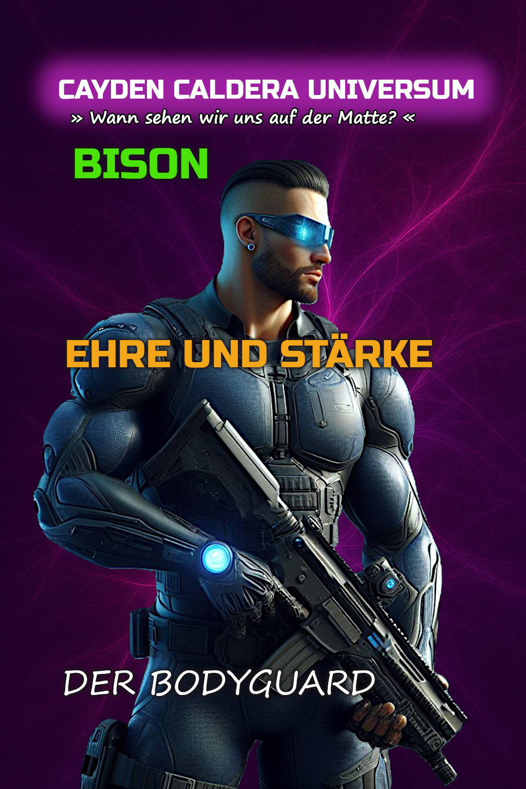 Bison – offizielle gemalte Figur aus dem CAYDEN CALDERA® UNIVERSUM